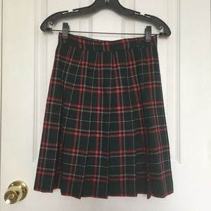 Last call! Talbots petites plaid pleated skirt